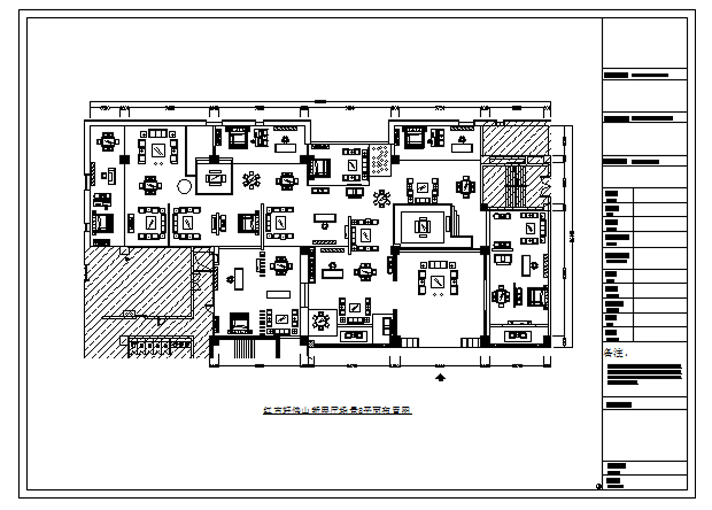 红木家具专卖店CAD施工图cad施工图下载【ID:448902634】