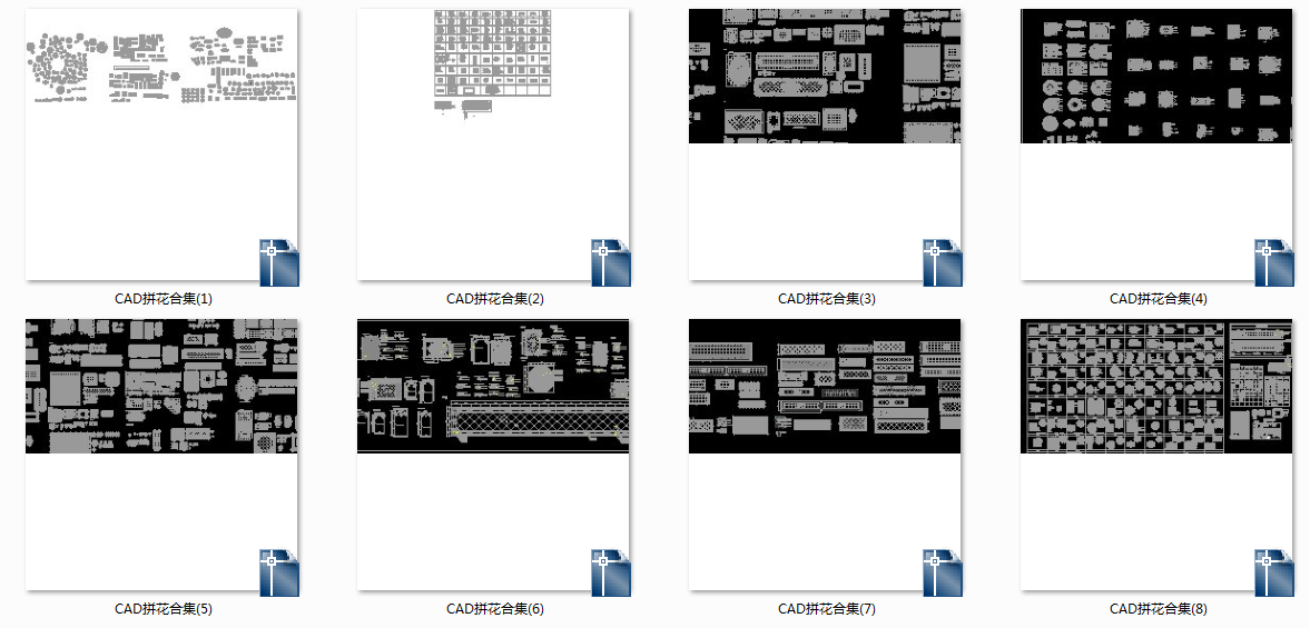 拼花CAD图库cad施工图下载【ID:149144745】