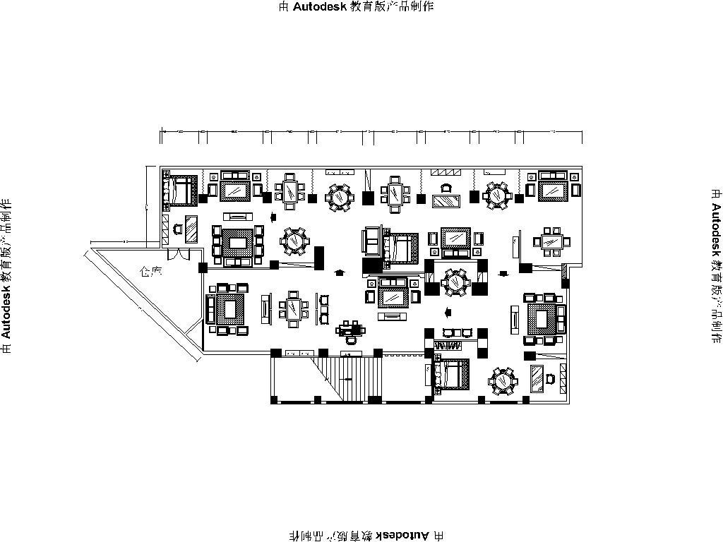 新中式红木家具专卖店CAD平面方案图集施工图下载【ID:449301660】