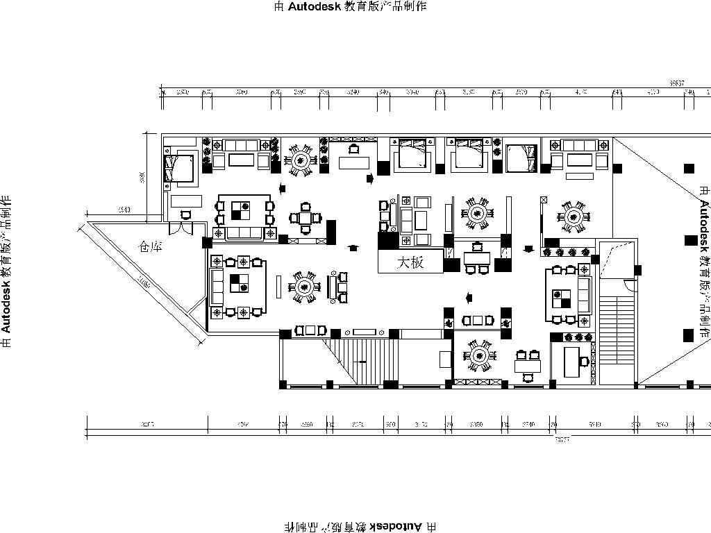 新中式红木家具专卖店CAD平面方案图集施工图下载【ID:449301660】