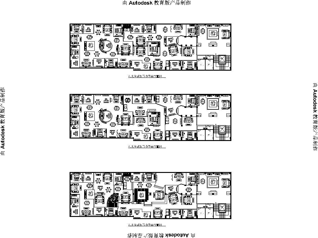 新中式红木家具专卖店CAD平面方案图集施工图下载【ID:449301660】