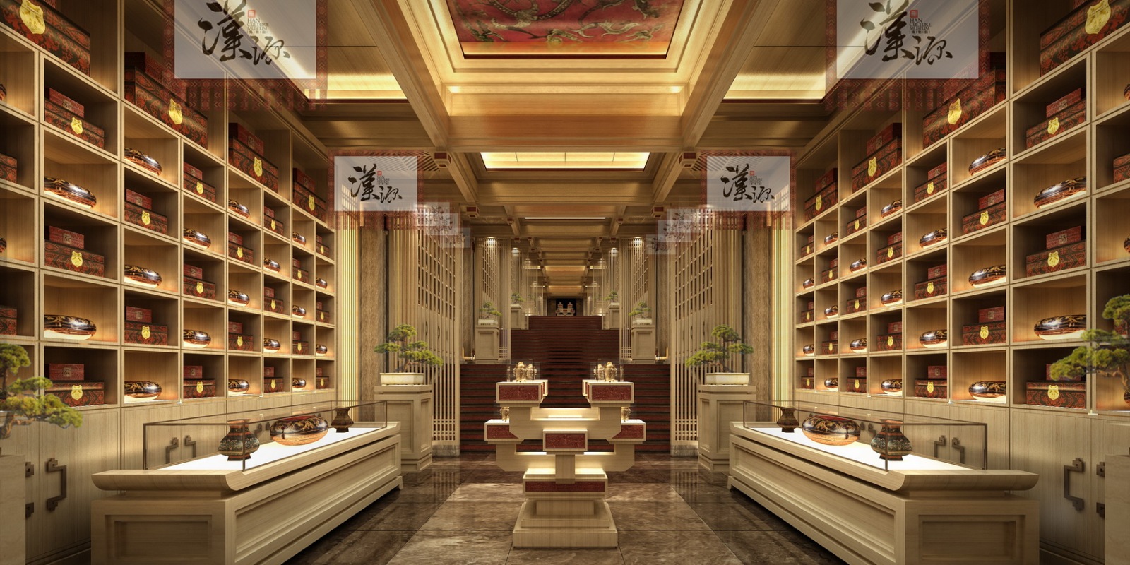 汉中汉文化博览园cad施工图下载【ID:749351650】