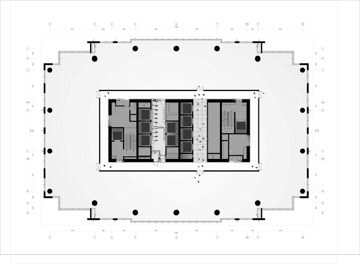办公空间cad施工图下载【ID:649468963】