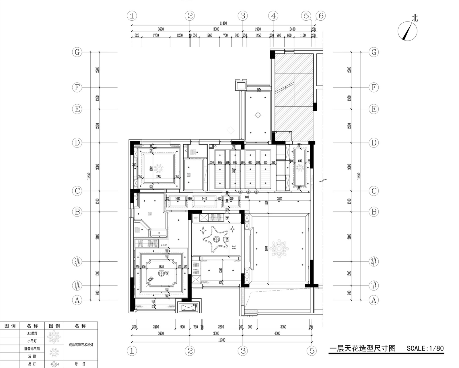 法式别墅cad施工图下载【ID:549500496】