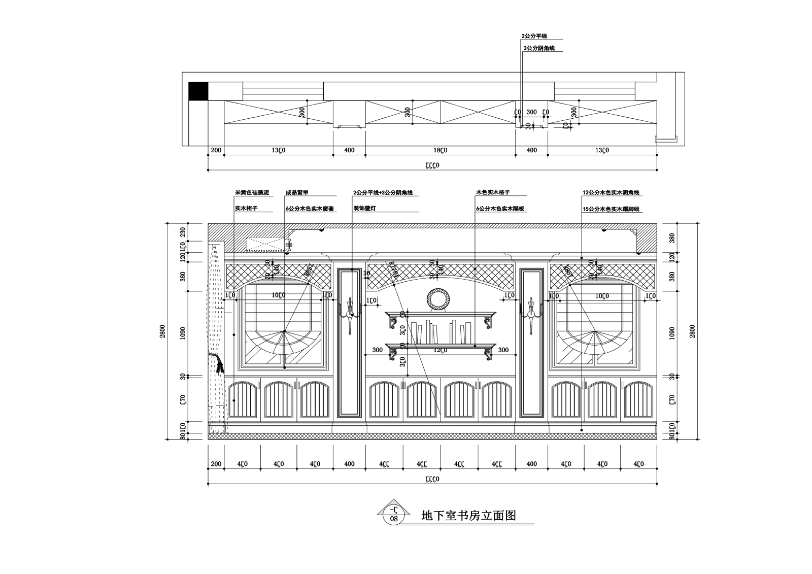 田园别墅cad施工图下载【ID:549501414】