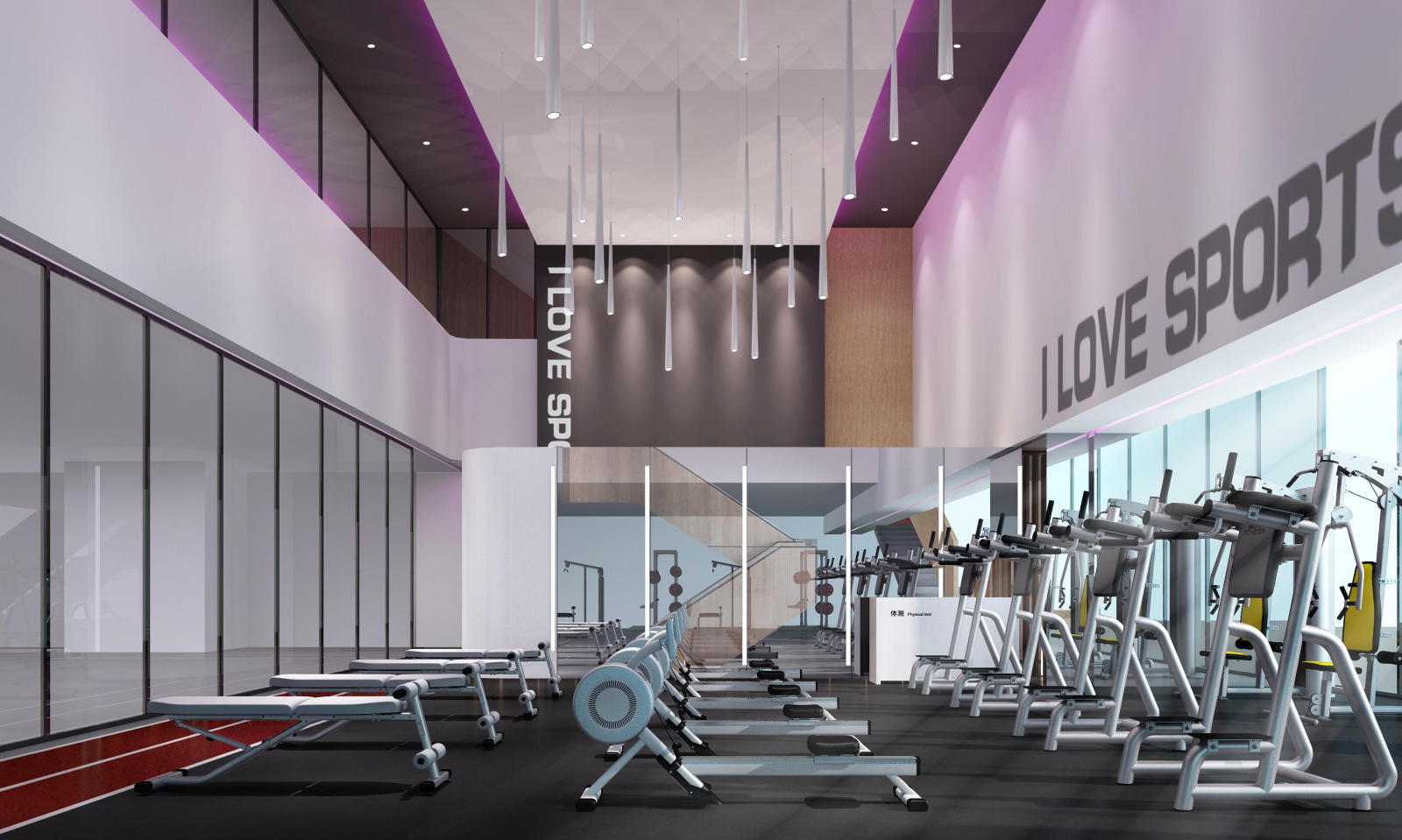 健身会所cad施工图下载【ID:449779210】