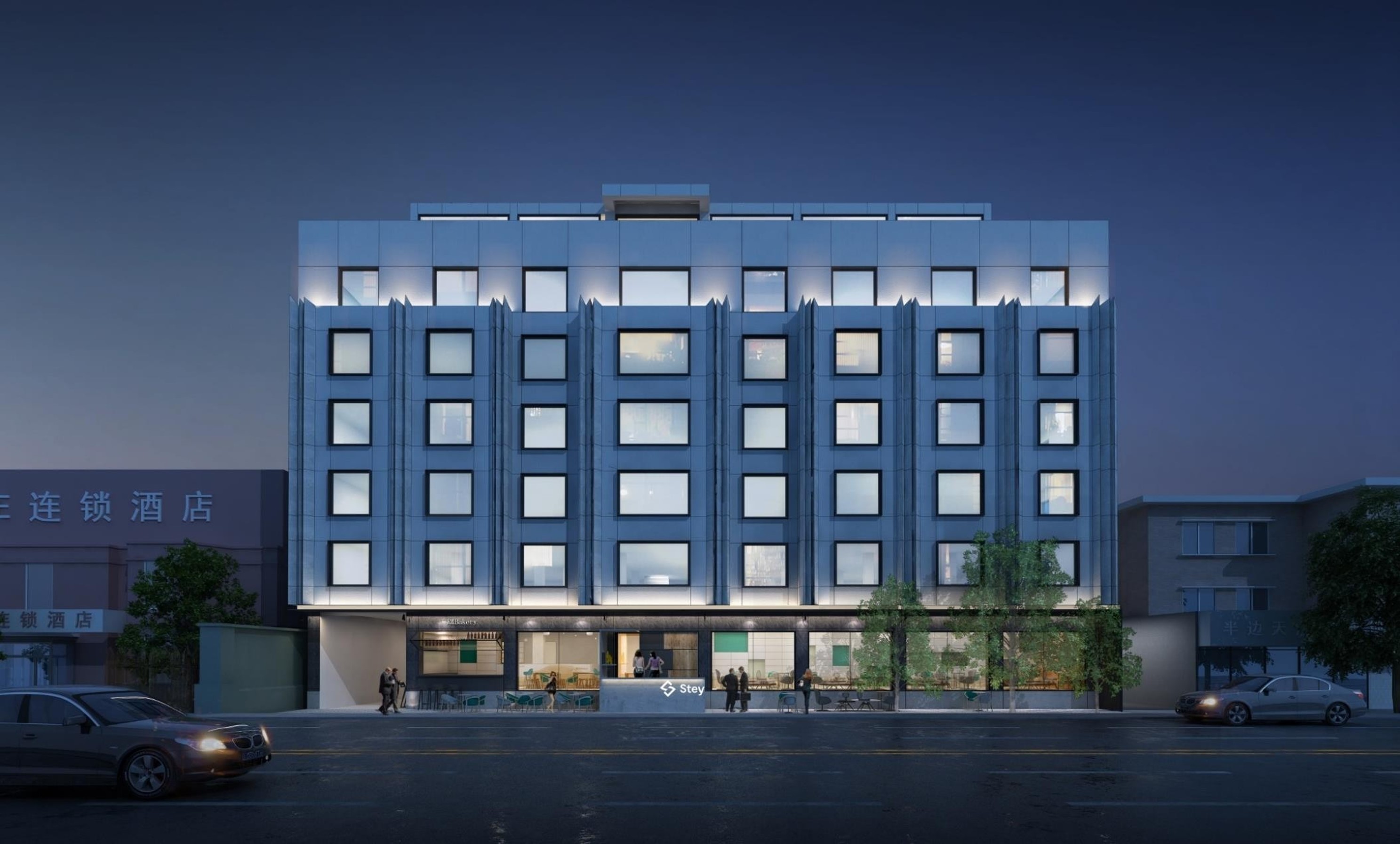 王府井stey公寓式酒店丨效果图施工图下载【id:650084613】