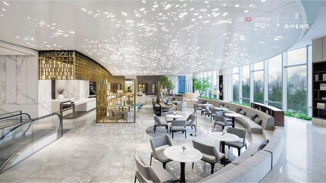 杭州信达奥体售楼处cad施工图下载【ID:650088808】