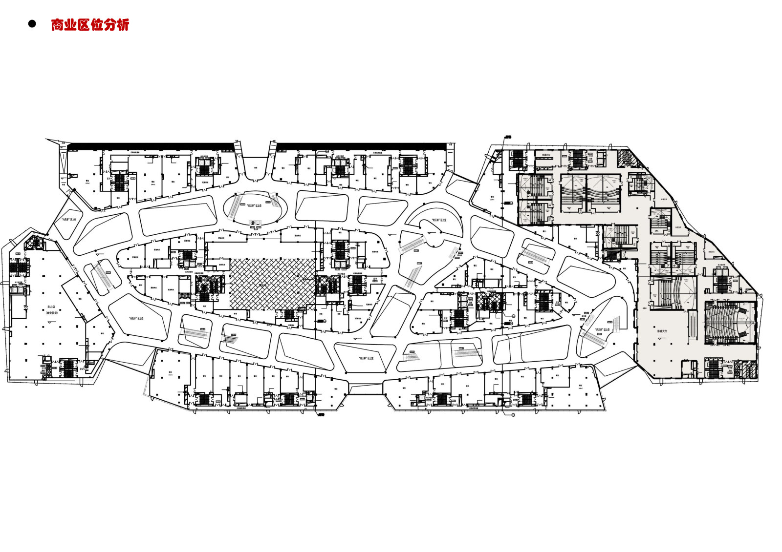 BONA博纳国际影城台州店设计方案cad施工图下载【ID:450099597】