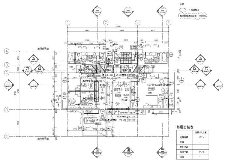 香港许李严建筑师事务所博鳌蓝色海岸别墅cad施工图下载【ID:550366407】