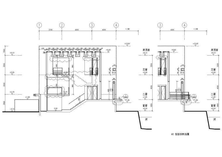 香港许李严建筑师事务所博鳌蓝色海岸别墅cad施工图下载【ID:550366407】