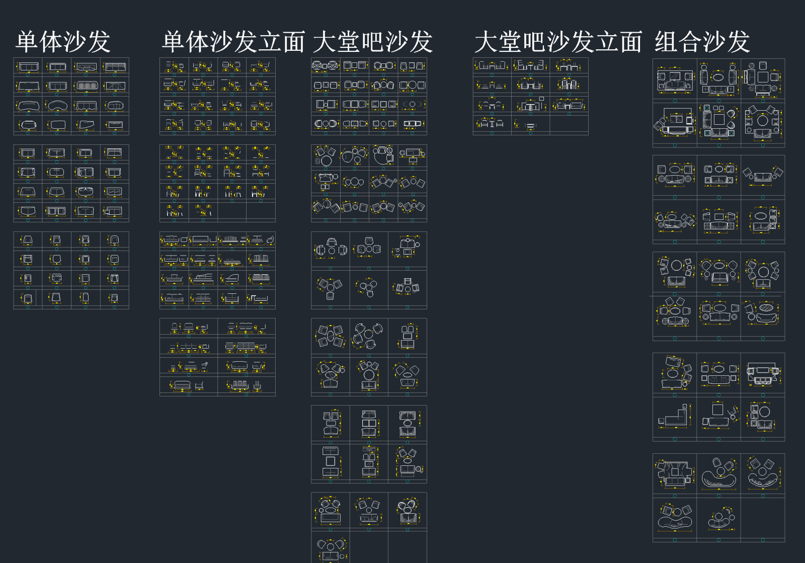 家装CAD平立面图库cad施工图下载【ID:950383234】