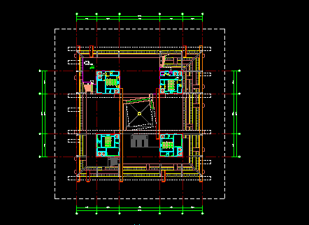 世博会中国馆施工图cad施工图下载【ID:750608660】