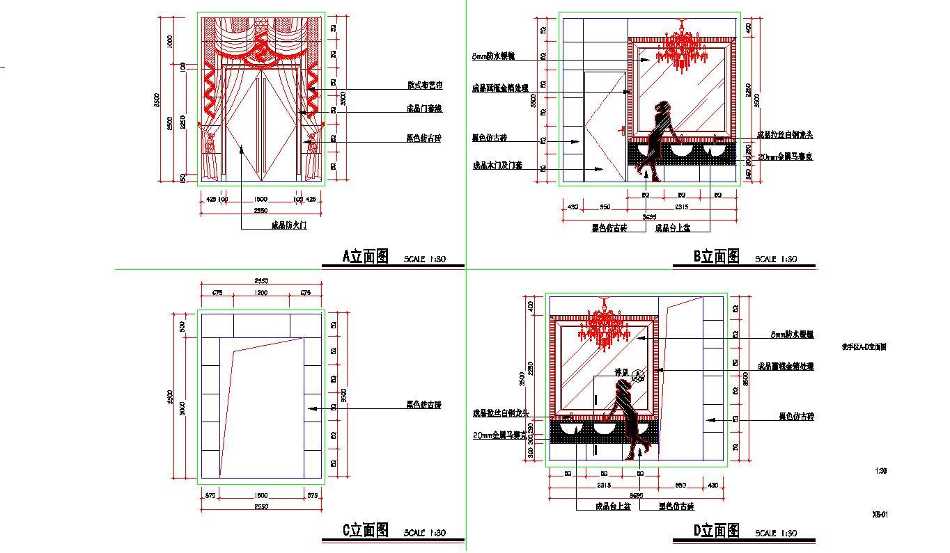 慢摇吧CAD施工图cad施工图下载【ID:751011423】