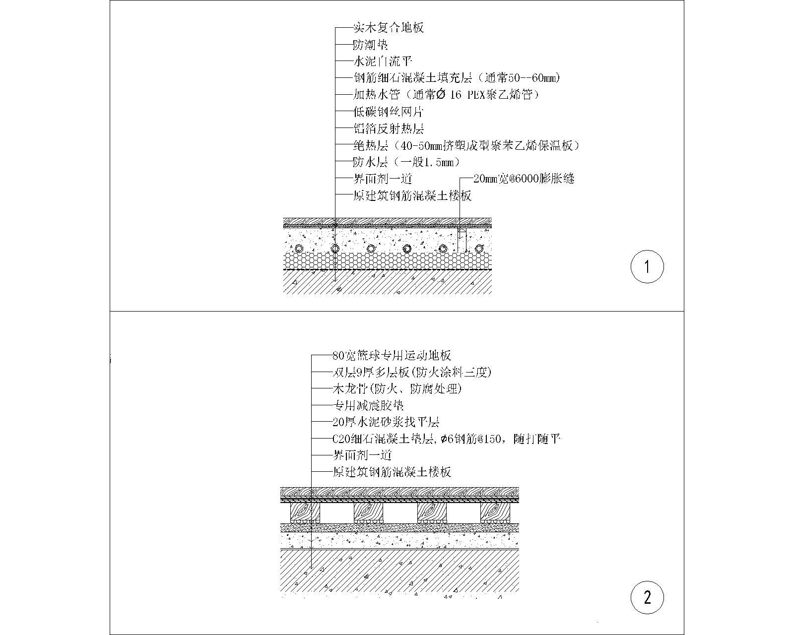 地面节点图库cad施工图下载【ID:351076009】