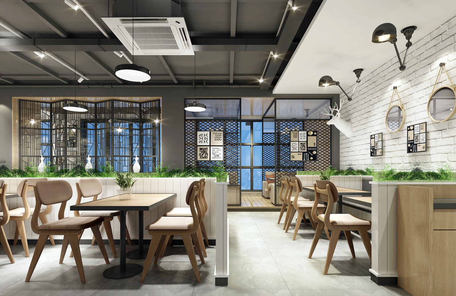 最新餐饮cad施工图下载【ID:651356727】