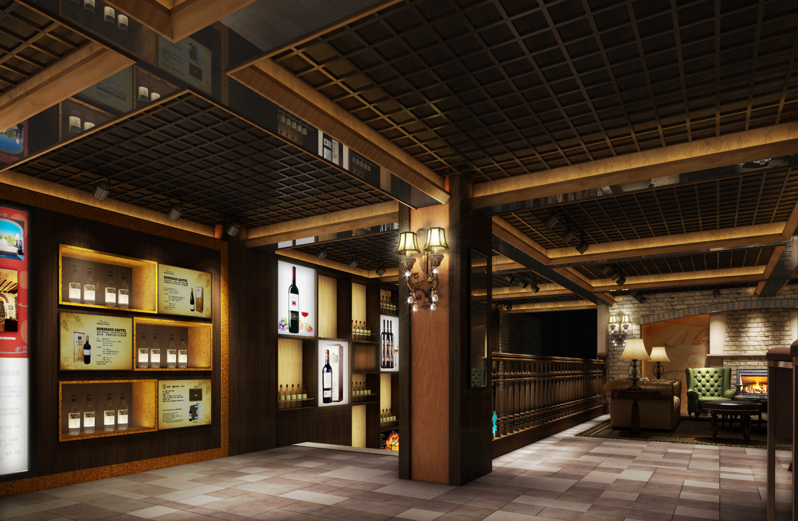 新中式会所cad施工图下载【ID:751358328】