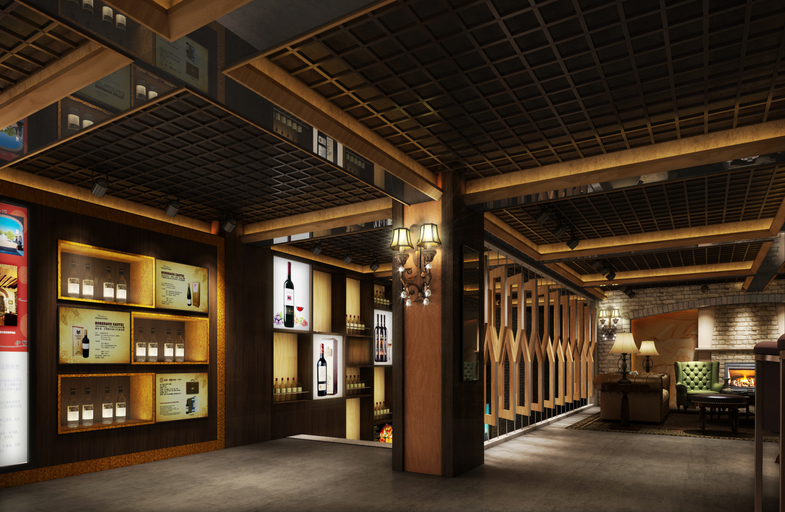 新中式会所cad施工图下载【ID:751358328】
