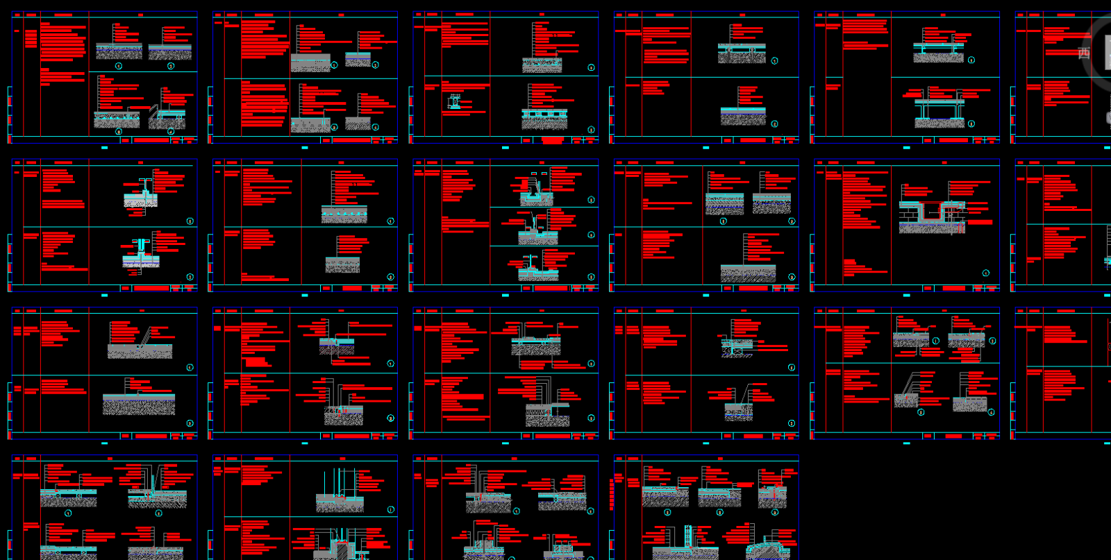 全国通用节点详细解析施工图下载【ID:351806661】