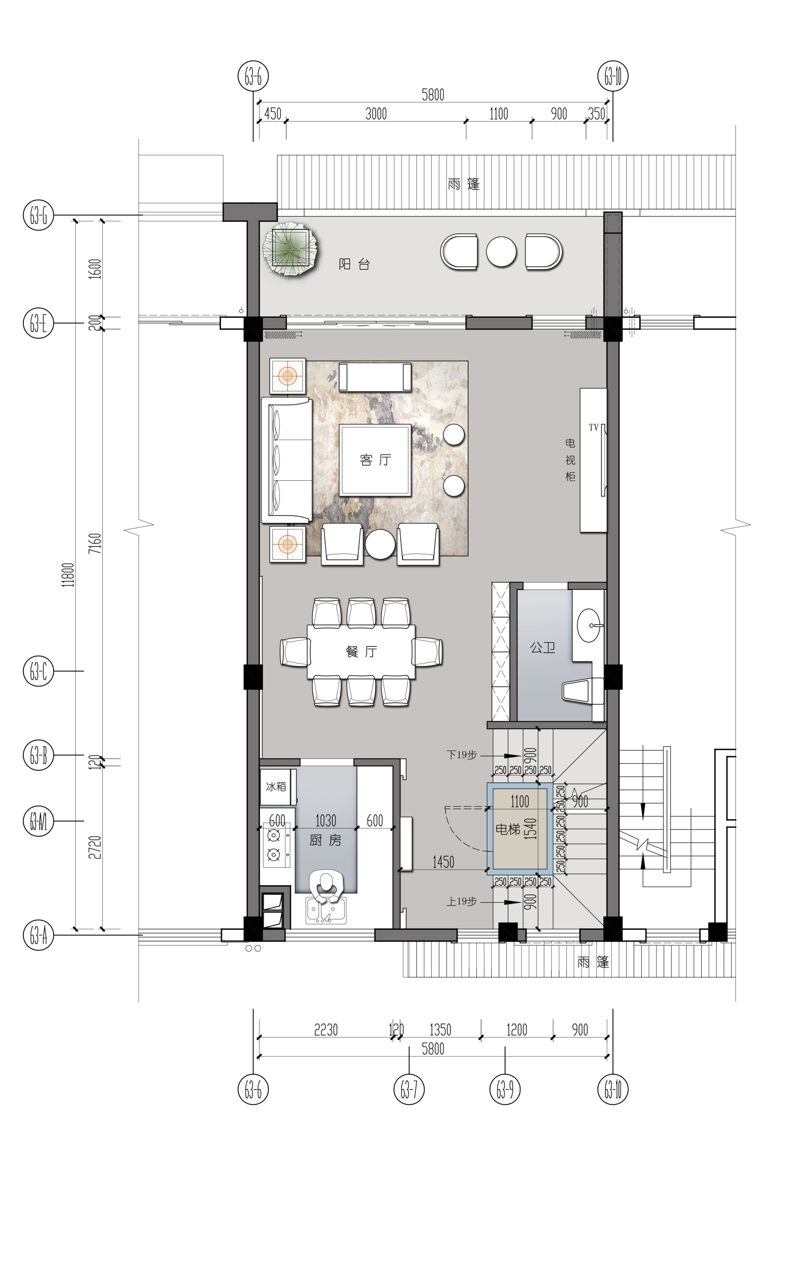 贺州彰泰城别墅样板房丨全套CAD施工图＋设计说明＋3D模型＋彩平图施工图下载【ID:551849460】