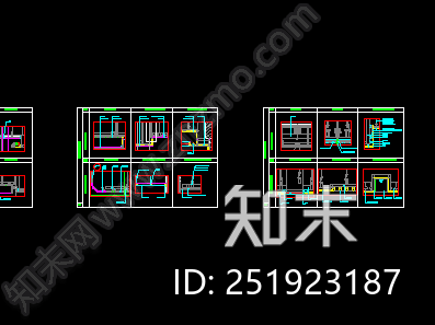 天花大样大全cad施工图下载【ID:251923187】