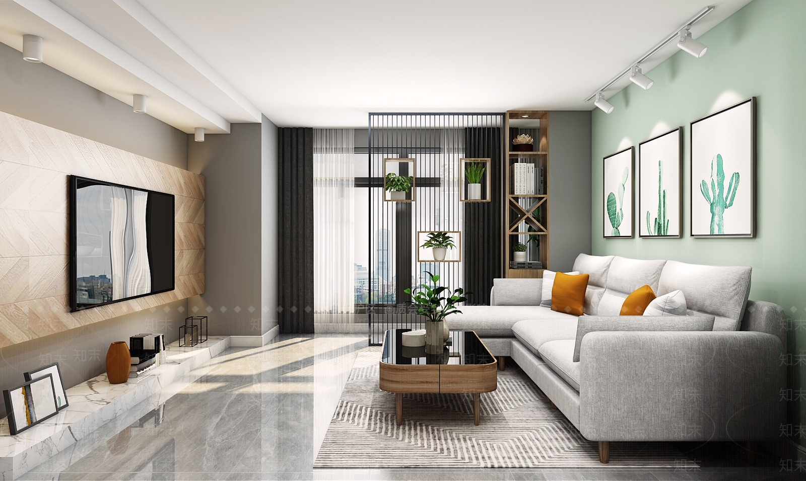 现代公寓3D模型下载【ID:952020794】
