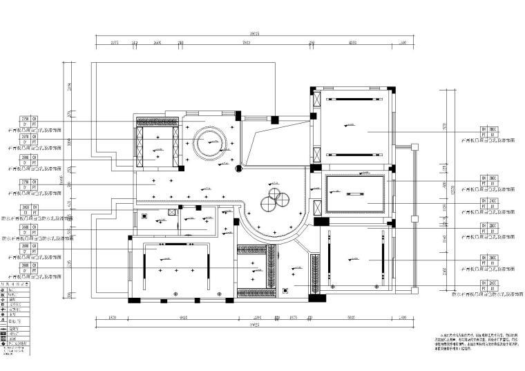 两套别墅CAD全套施工图cad施工图下载【ID:552133468】