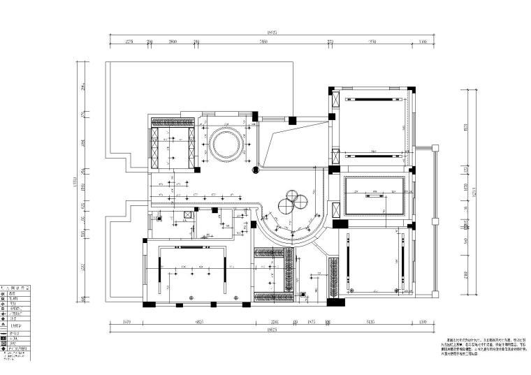 两套别墅CAD全套施工图cad施工图下载【ID:552133468】