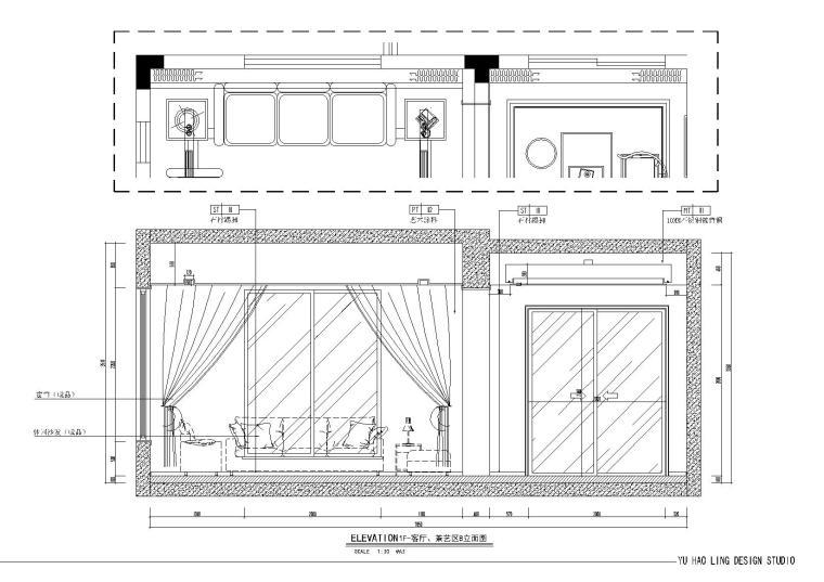 两套别墅CAD全套施工图cad施工图下载【ID:552133468】