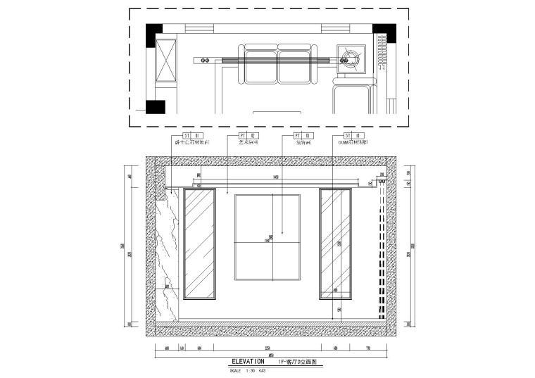 两套别墅CAD全套施工图cad施工图下载【ID:552133468】