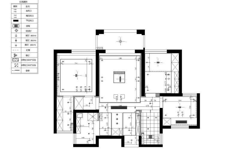 冷暖适中的小北欧住宅施工图cad施工图下载【ID:552143530】