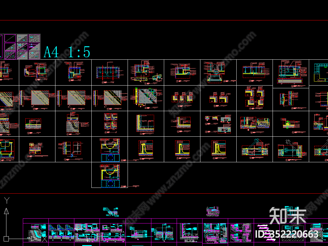 收口节点图库丨130个详细节点施工图下载【ID:352220663】