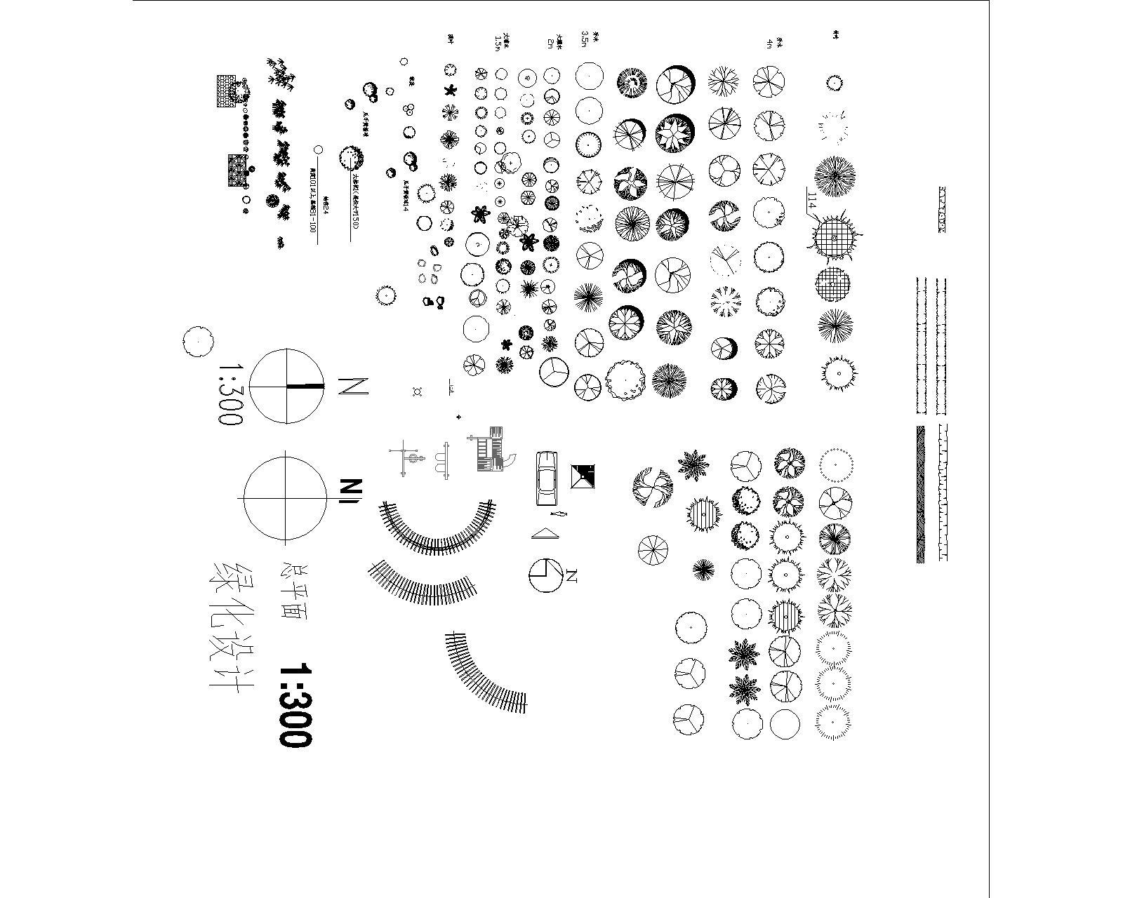 园林植物图例施工图下载【ID:352238991】