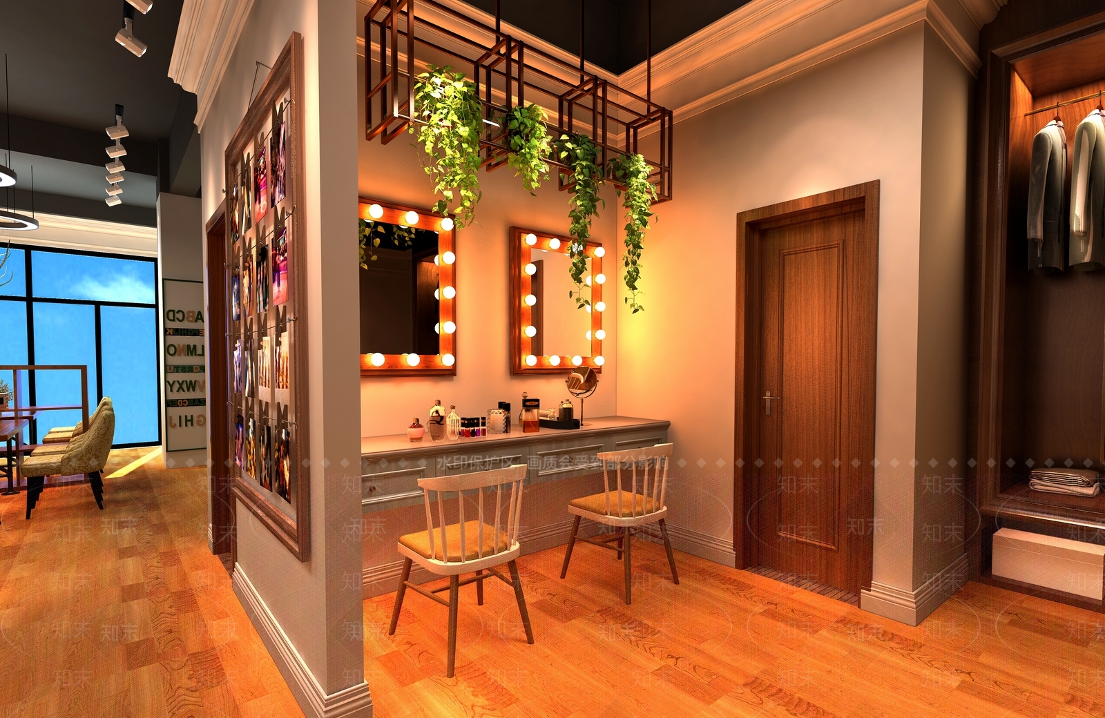 工业风摄影店3D模型下载【ID:552366583】