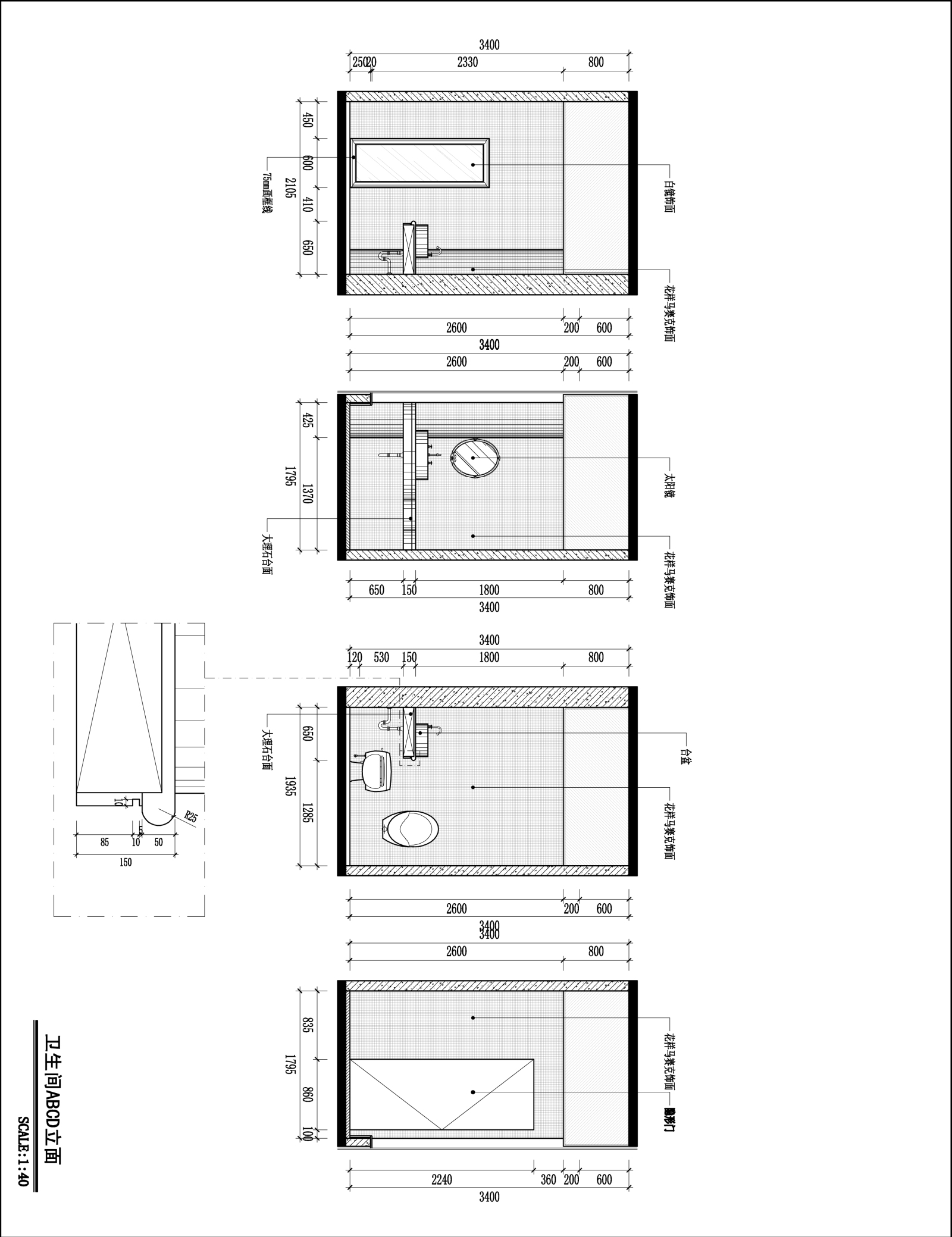 福州cad施工图下载【ID:552421421】