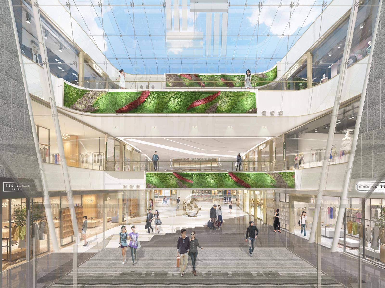 商业广场cad施工图下载【ID:452569378】