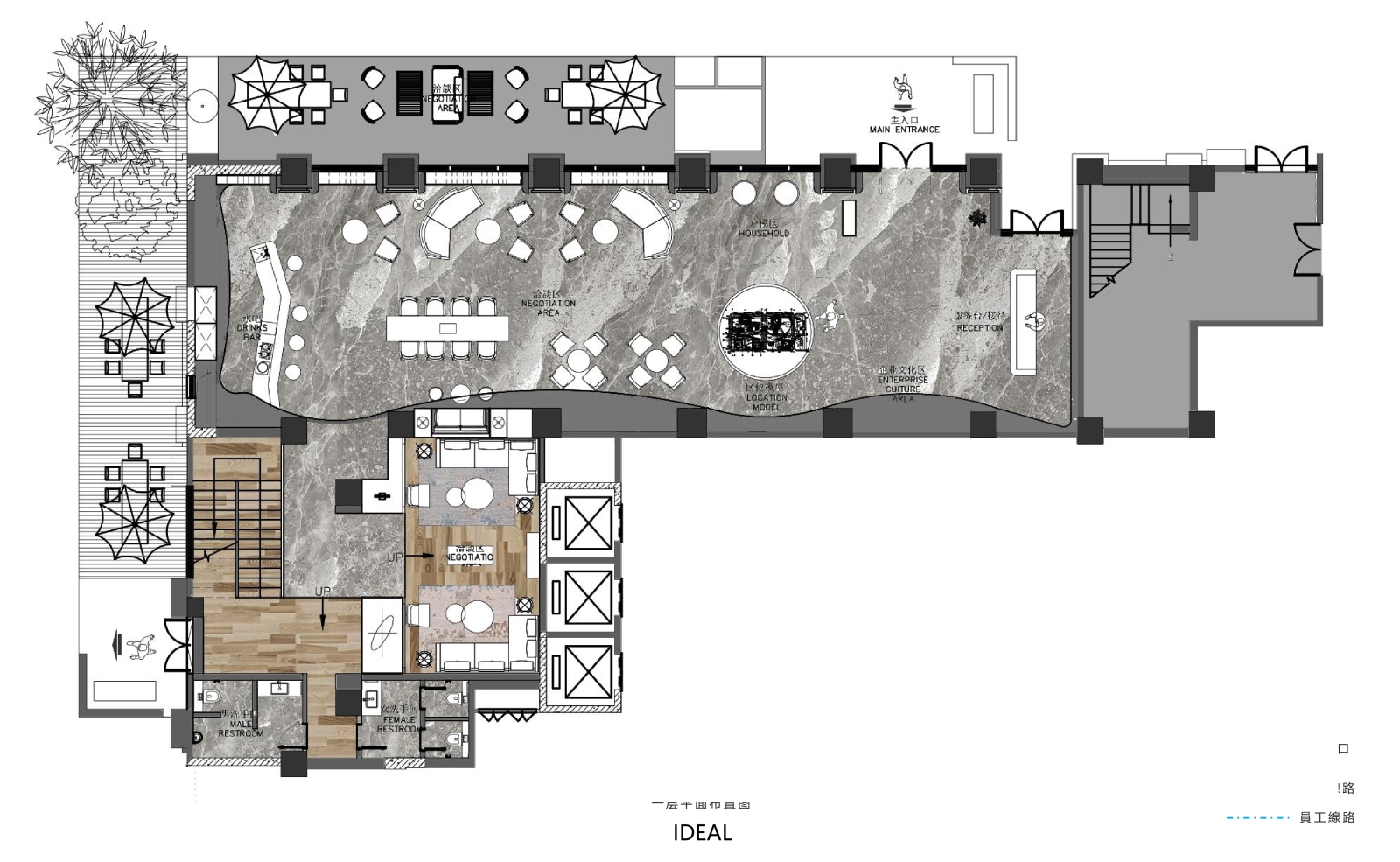 IDEAL设计cad施工图下载【ID:652632826】