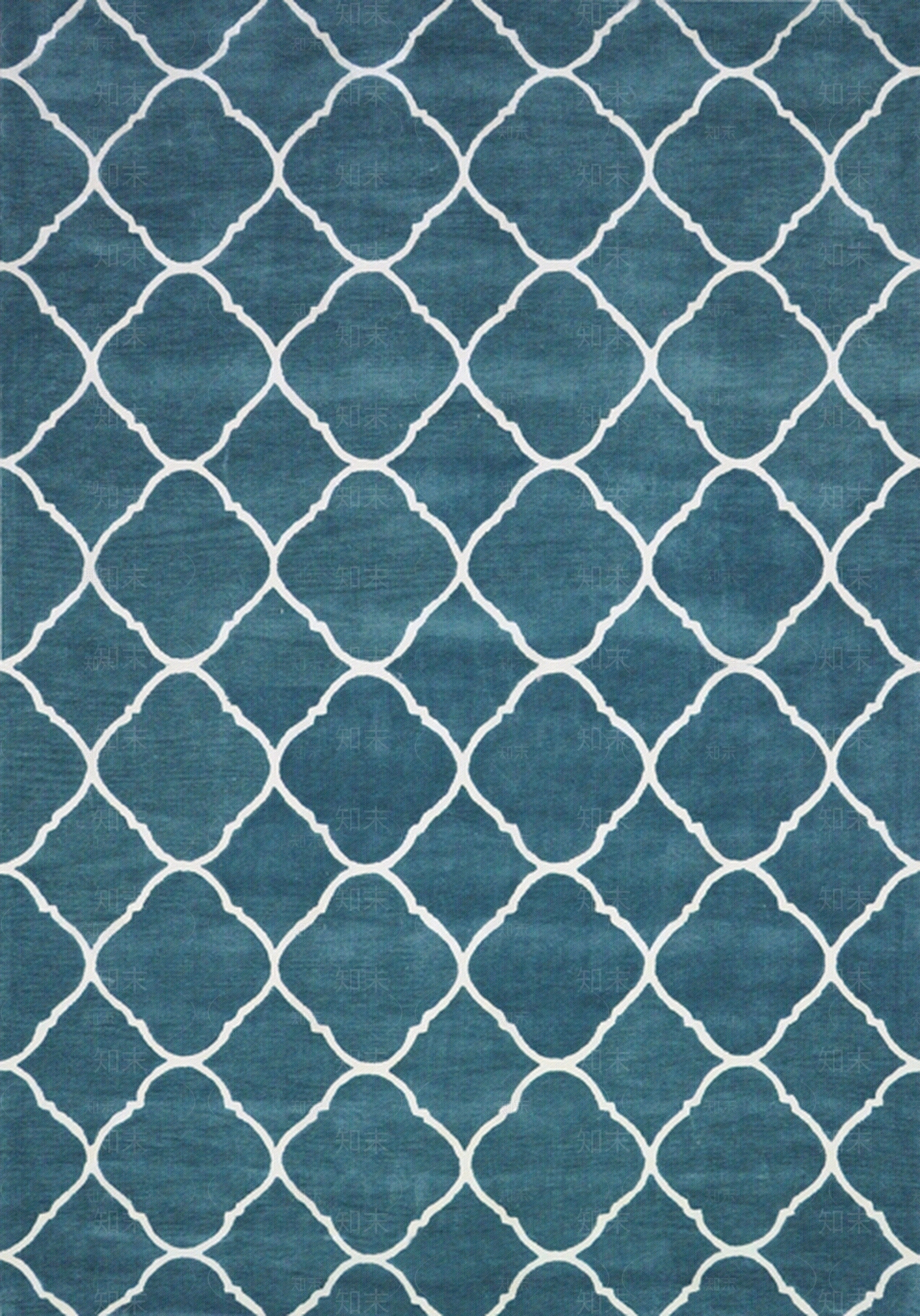 地毯常用蓝色菱形花纹贴图下载【ID:552638416】
