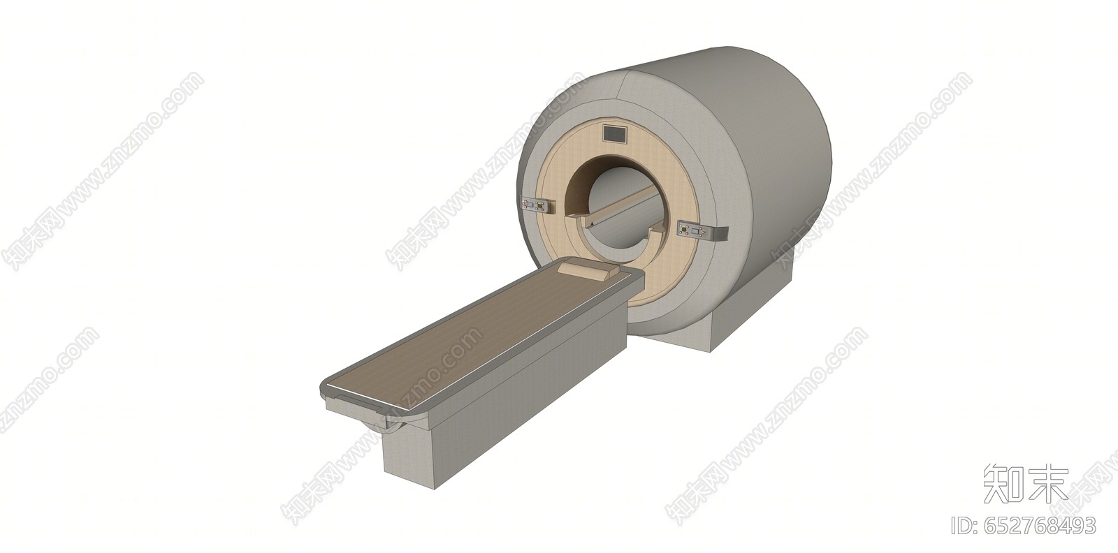 现代风格CT机SU模型下载【ID:652768493】