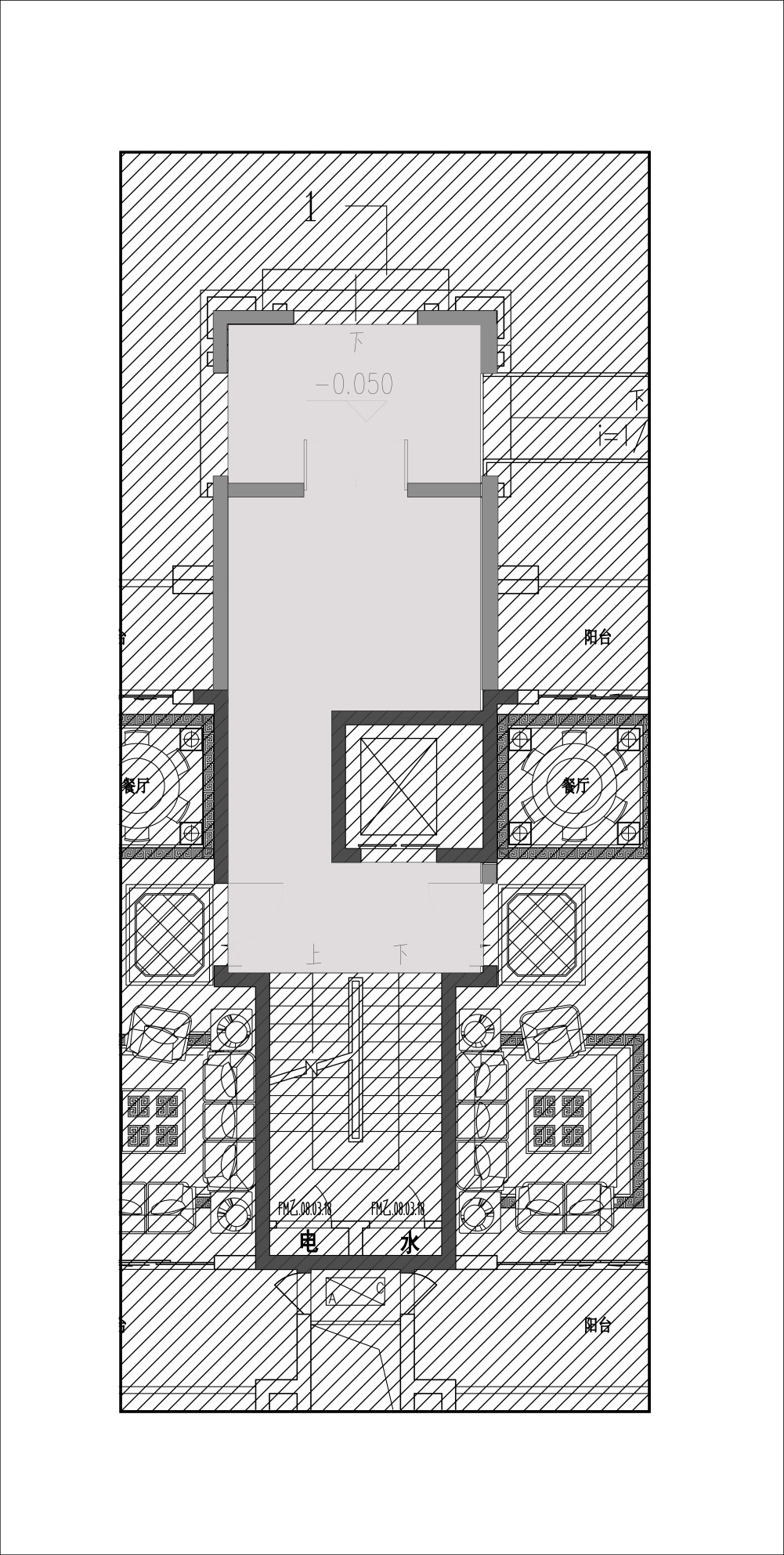 重庆财信cad施工图下载【ID:552797740】