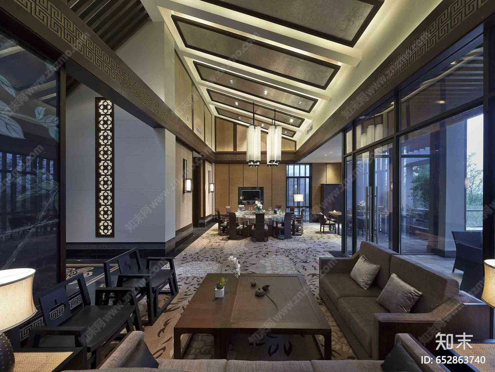餐饮店施工图下载【ID:652863740】