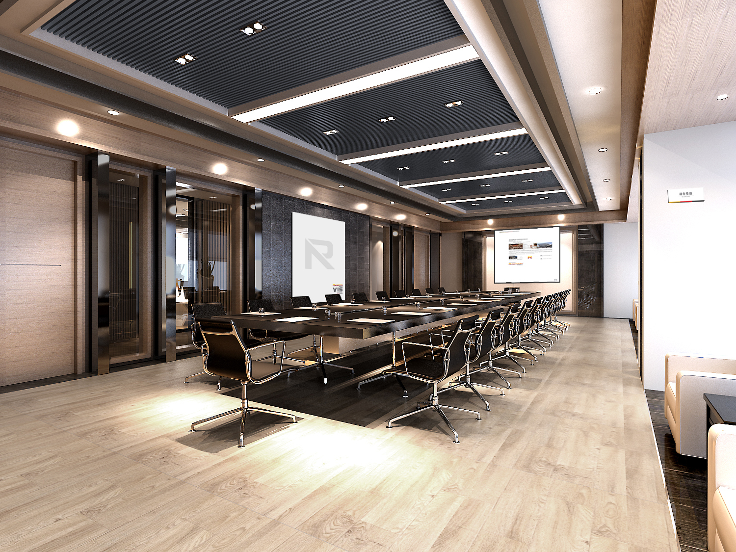 办公空间cad施工图下载【ID:752876757】