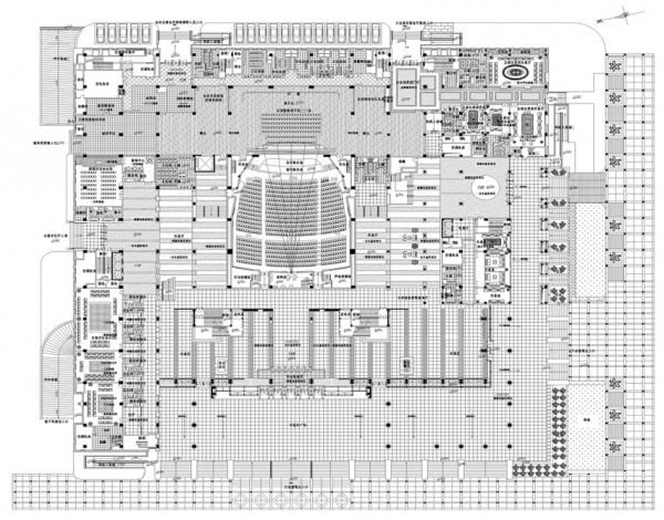 办公空间cad施工图下载【ID:752876757】
