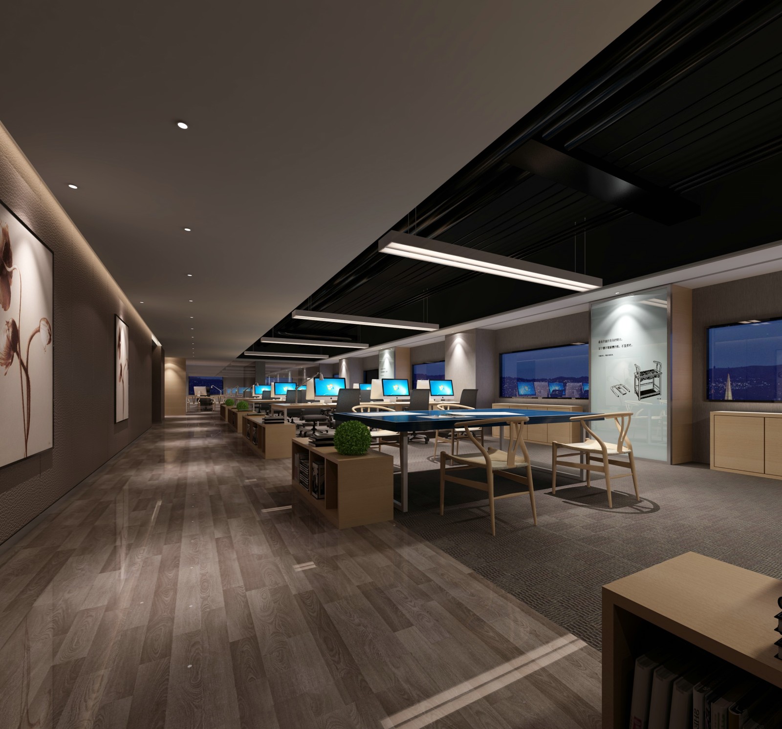 办公室cad施工图下载【ID:652882910】