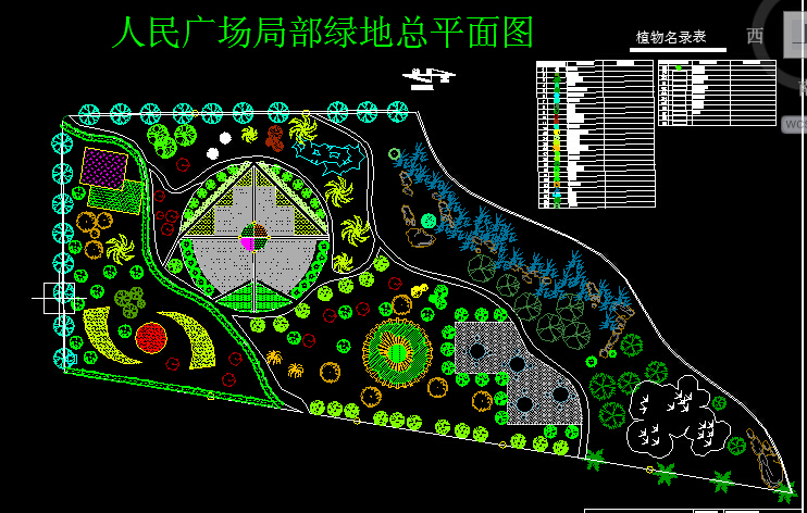 145套公园广场CAD平面图cad施工图下载【ID:752905771】