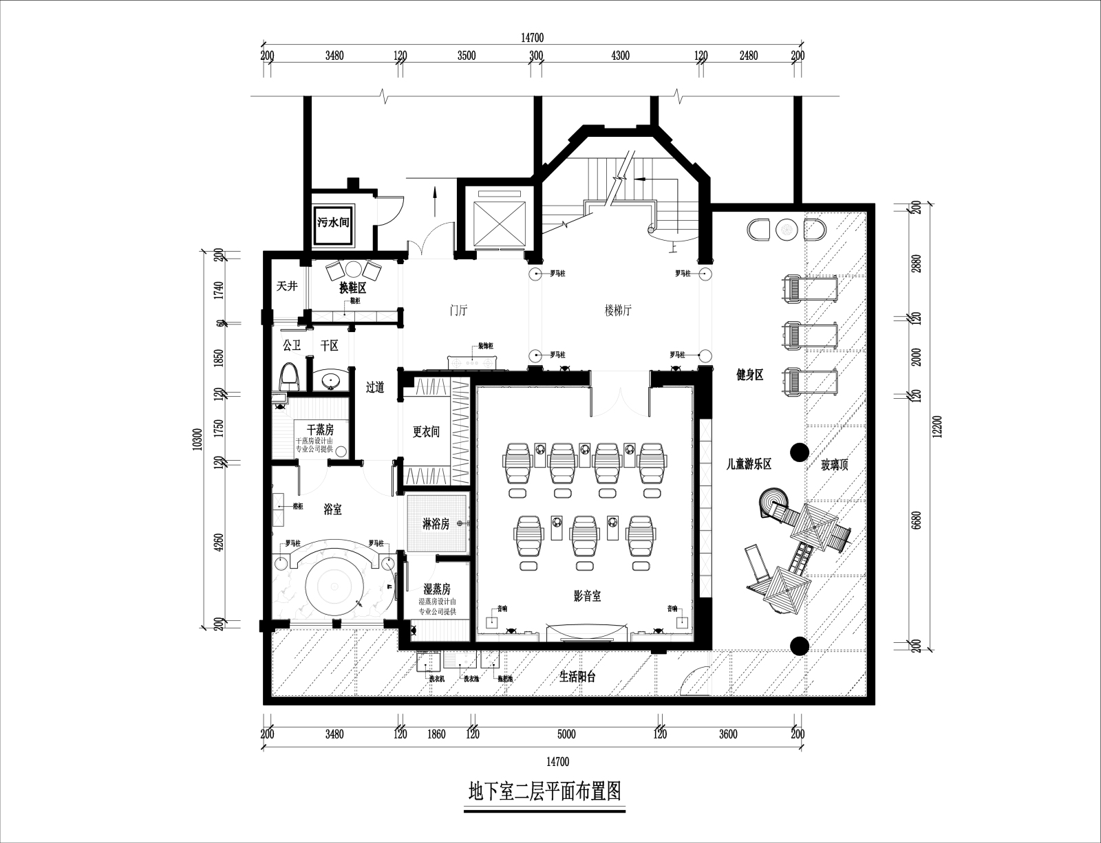 李玮珉-19套别墅CAD施工图cad施工图下载【ID:552917409】