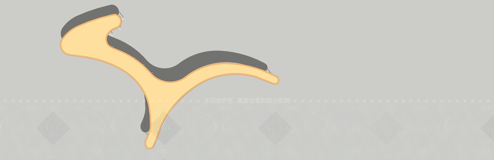 工业风格廊架SU模型下载【ID:452941705】