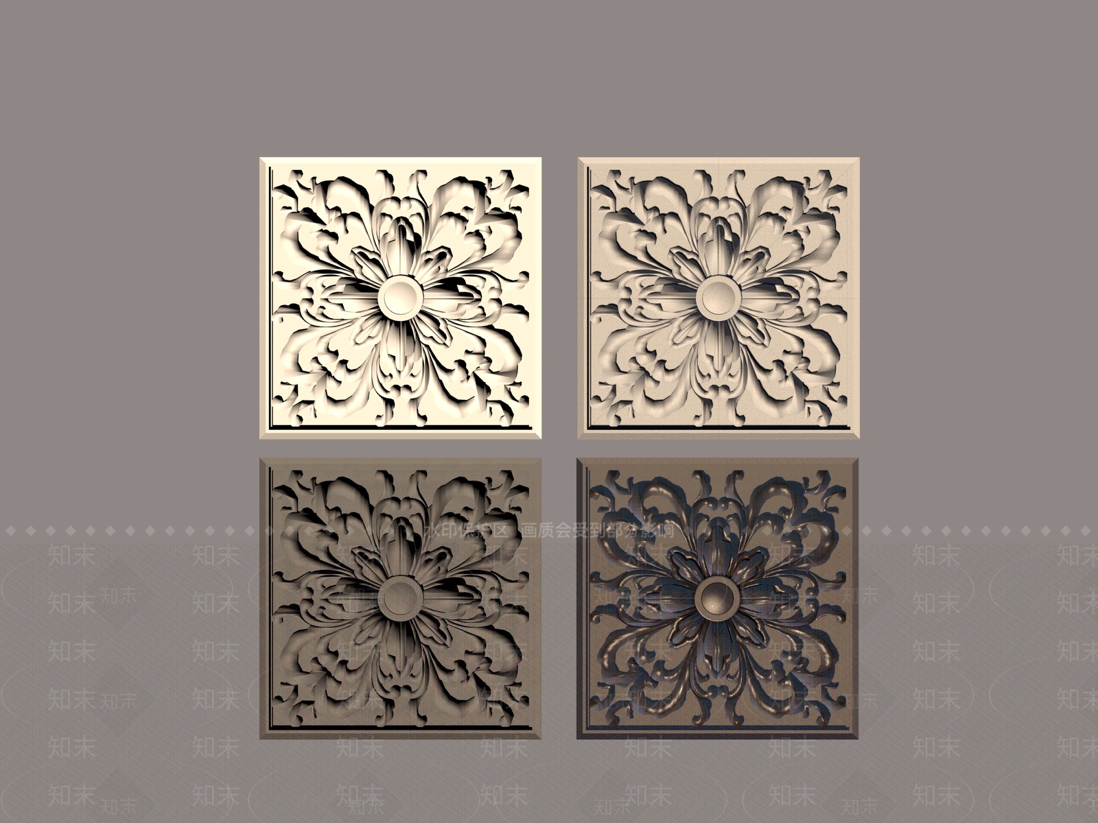 欧式风格浮雕SU模型下载【ID:652997604】