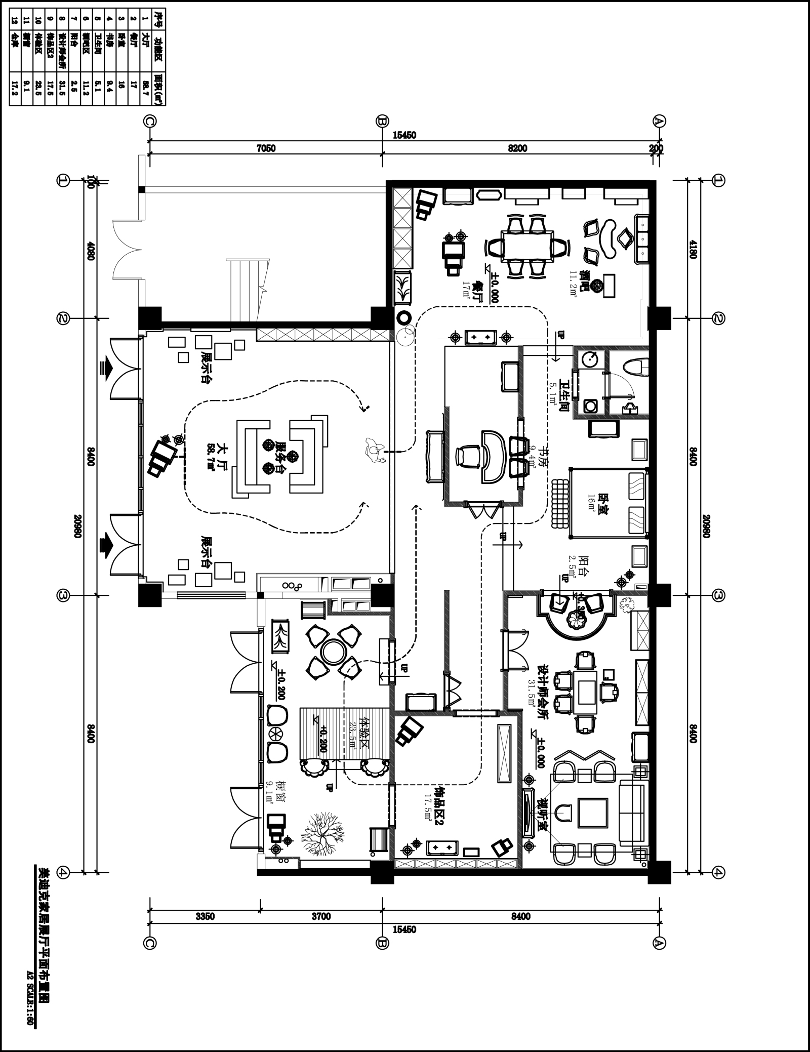 9套企业展厅展厅CAD施工图cad施工图下载【ID:753105613】
