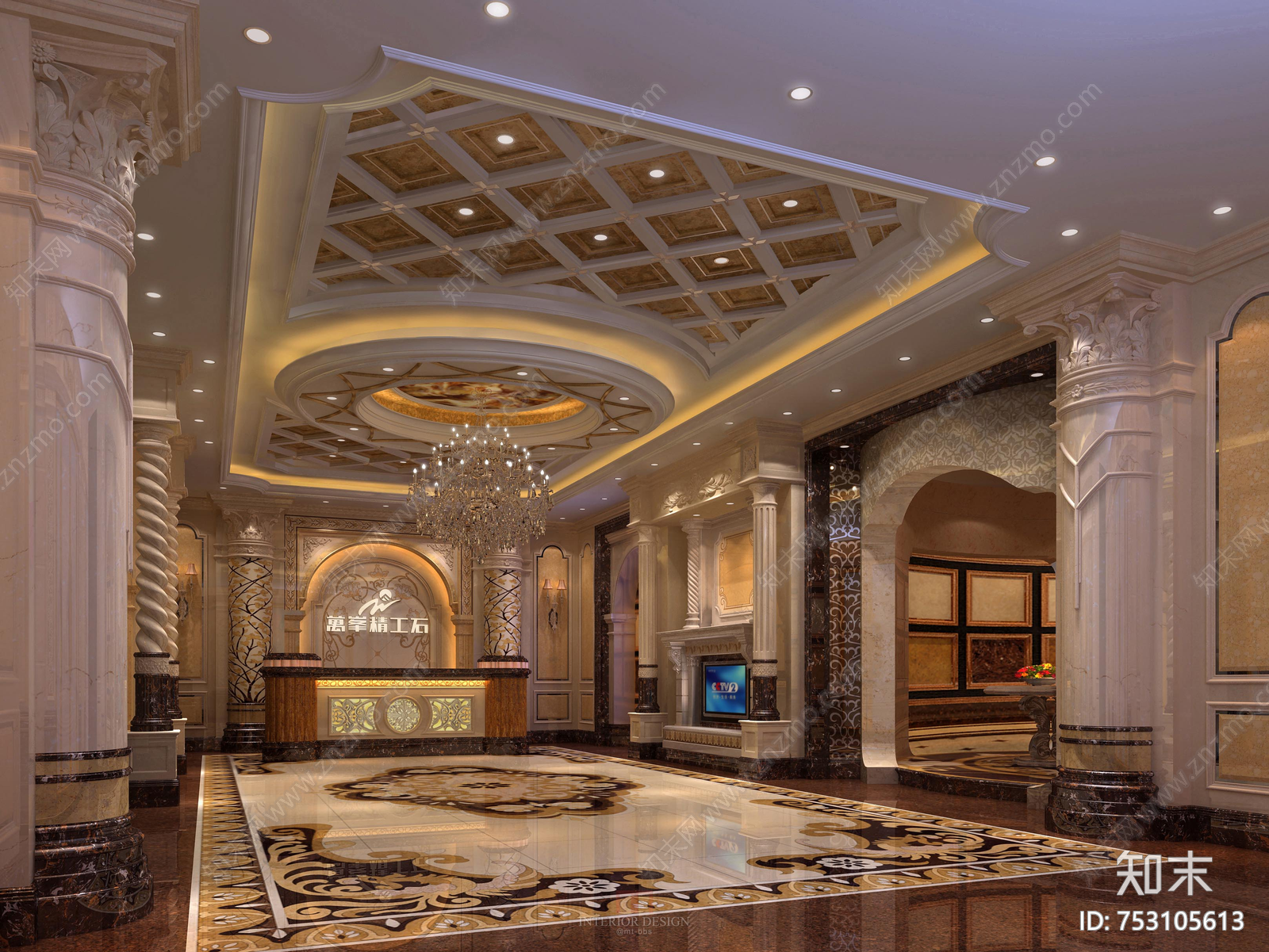 9套企业展厅展厅CAD施工图施工图下载【ID:753105613】